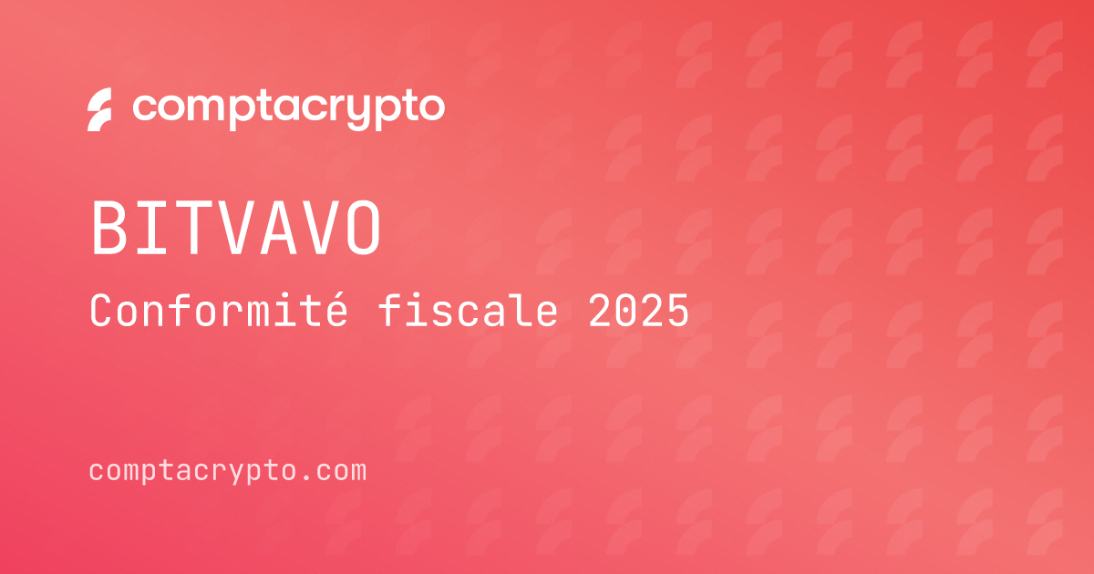 Bitvavo 2025 : conformité fiscale pour utilisateurs français