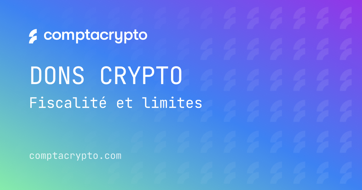 Dons de cryptomonnaies : atouts fiscaux et limites