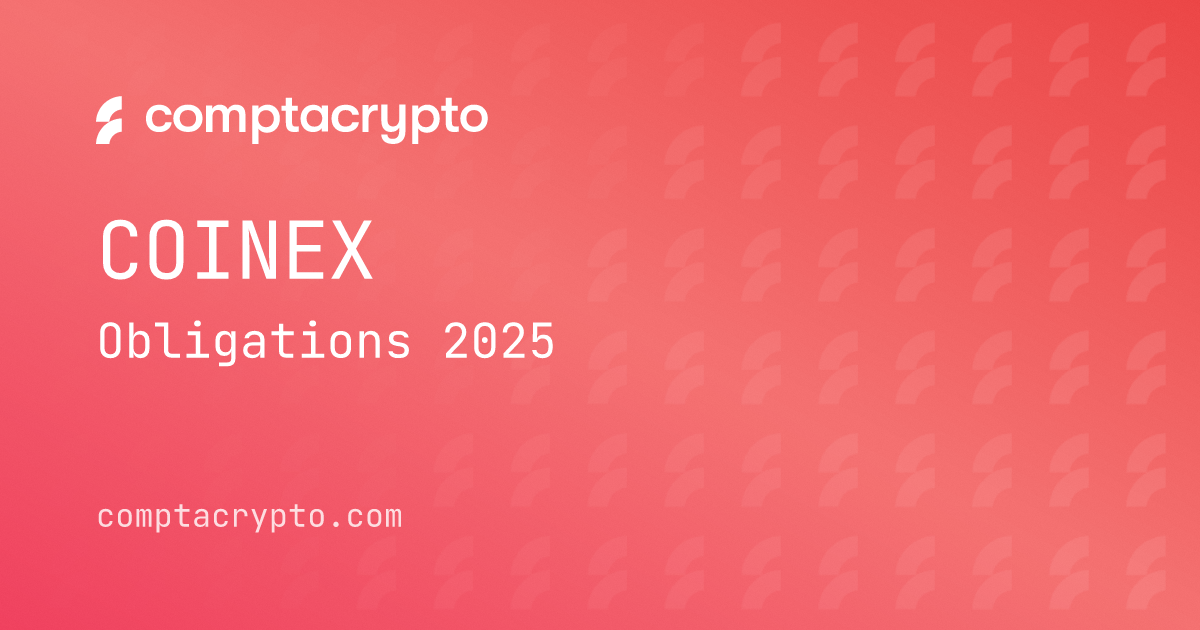 CoinEx 2025 : obligations fiscales pour utilisateurs français