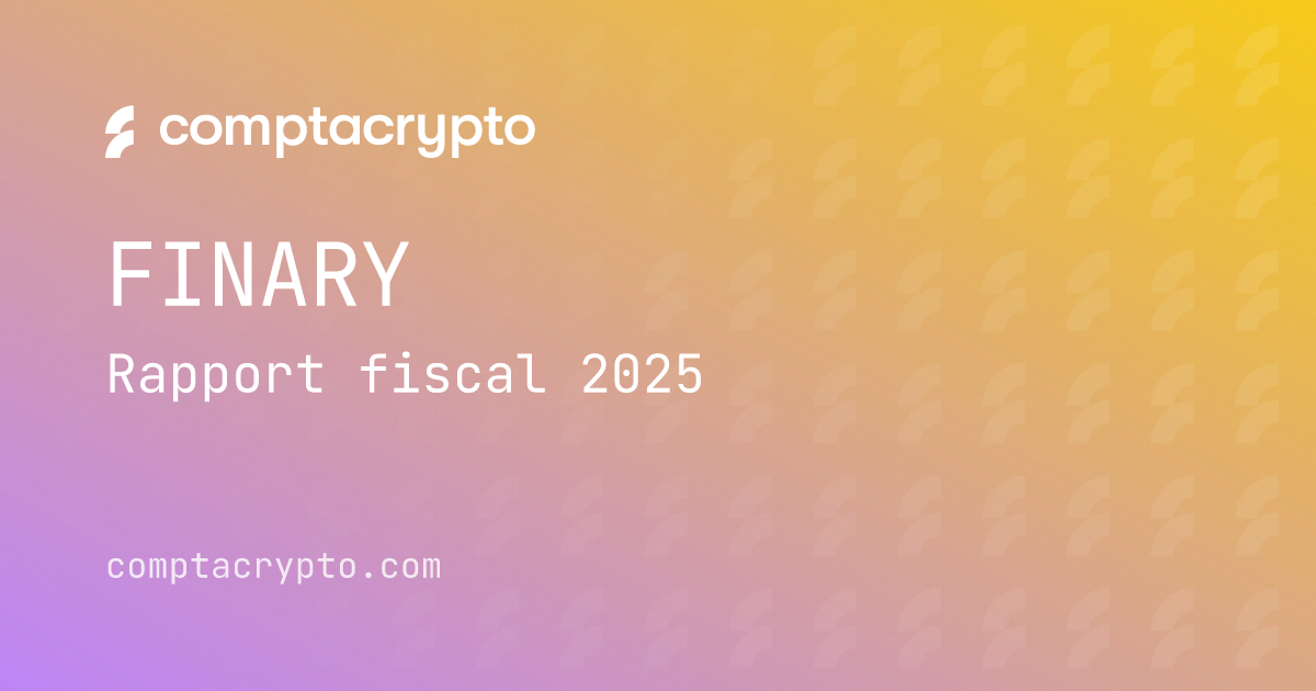Patrimoine Finary : rapport fiscal 2025 pour vos crypto-actifs