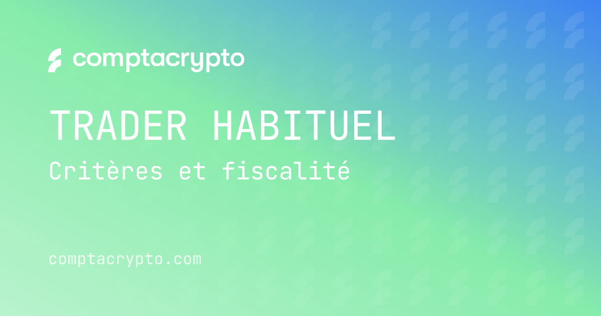 Statut de trader habituel